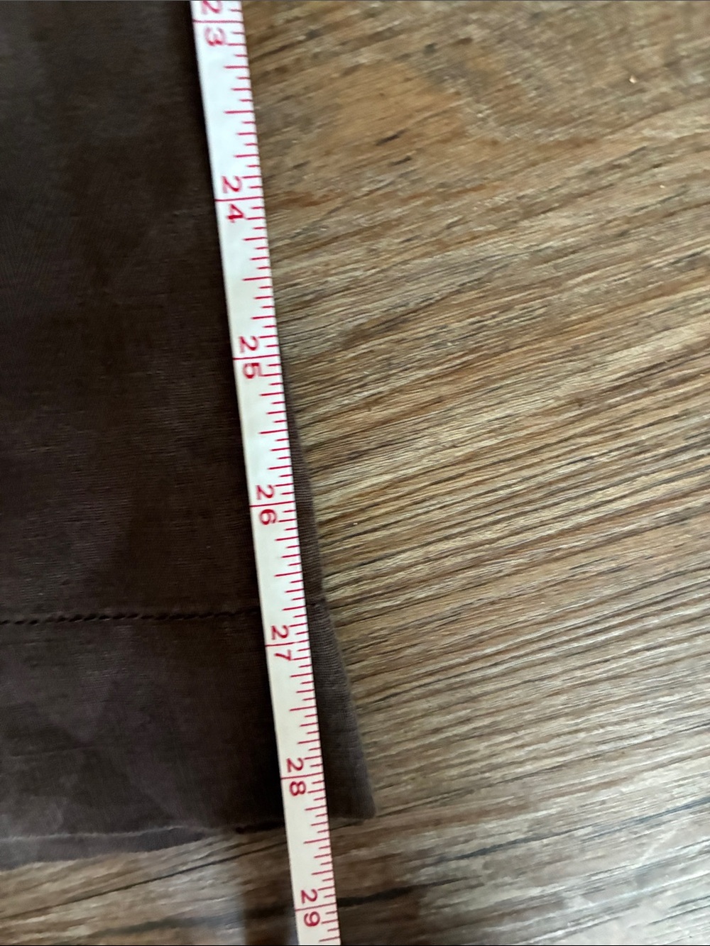 Brown linen pants tall - Picture 9 of 12